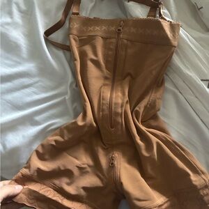 Women's Tan Shapewear Bodysuit